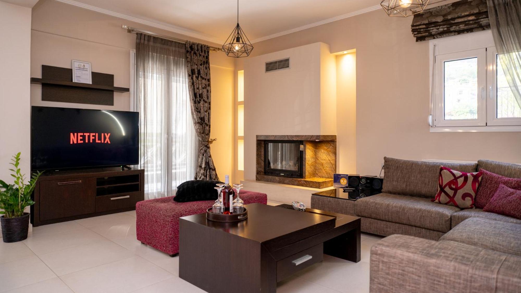 Mary'S Modern And Elegant Apartment Kalambáka Kültér fotó