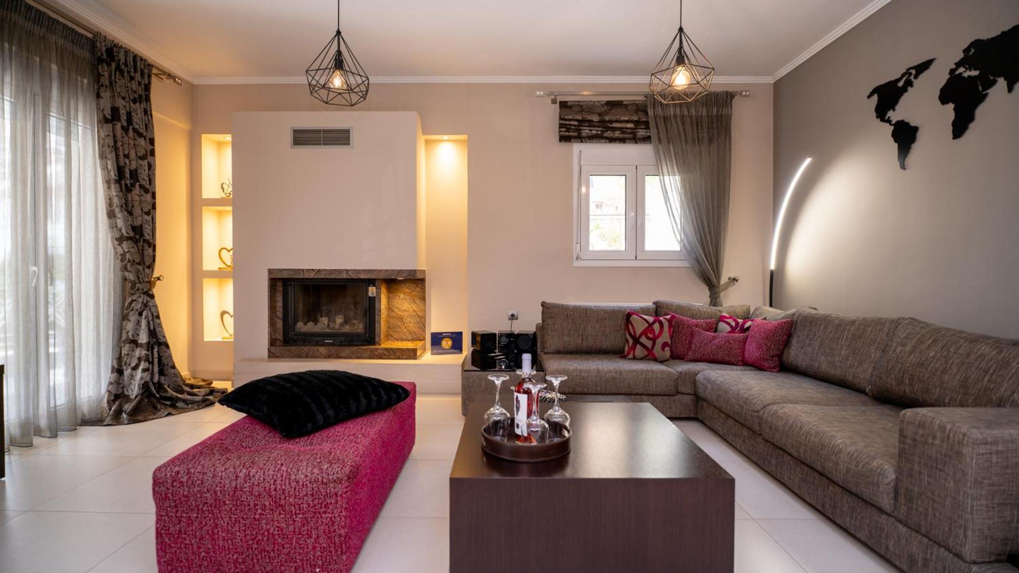 Mary'S Modern And Elegant Apartment Kalambáka Kültér fotó